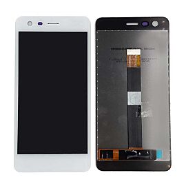 For Nokia 2 N2 LCD Screen Assembly - White