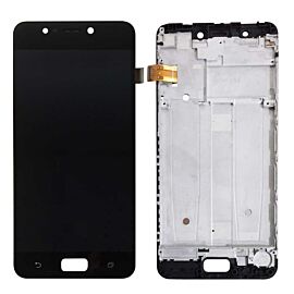 For ASUS Zenfone 4 Max ZC520KL X00HD LCD Screen Assembly with Frame - Black