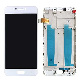 For ASUS Zenfone 4 Max ZC554KL LCD Screen Assembly with Frame - White