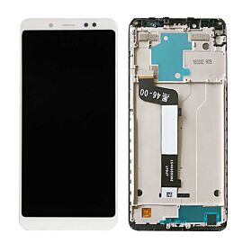 For Redmi Note 5 Note5 LCD Screen Assembly with Frame - White