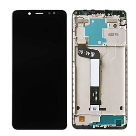 For Redmi Note 5 Pro Note5 Pro LCD Screen Assembly with Frame - Black