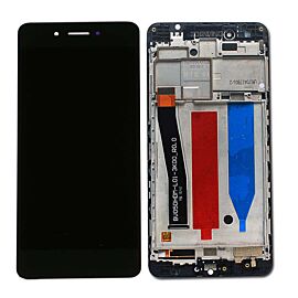 For Honor 6C LCD Screen Assembly with Frame - Black