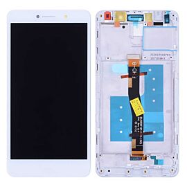For Honor 6X LCD Screen Assembly with Frame - White