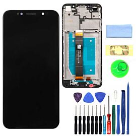 For Honor 7S LCD Screen Assembly with Frame - Black