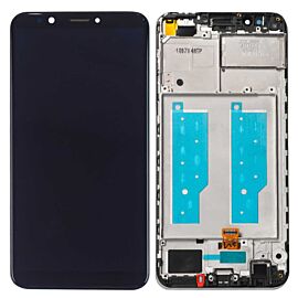 For Honor 7C LCD Screen Assembly with Frame - Black