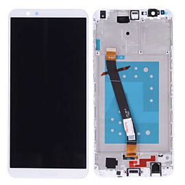For Honor 7X LCD Screen Assembly with Frame - White