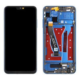 For Honor 8X Lcd Screen Assembly with Frame - Blue