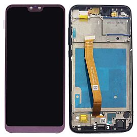 For Honor 9N 9i LCD Screen Assembly with Frame - Purple