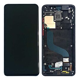 Refurbished For Xiaomi Mi 9T AMOLED Screen Digitizer with Frame - Black