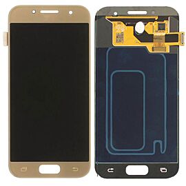 For Original Samsung Galaxy A3 2017 A320F A320Y A320FL Super AMOLED Screen Assembly - Gold