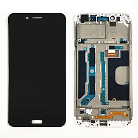 For OPPO A77 LCD Screen Assembly with Frame - Black