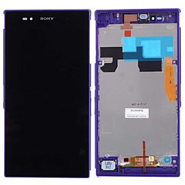 For Sony Xperia Z Ultra LCD Screen Assembly with Frame - Purple