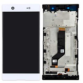 For Sony Xperia XA1 Ultra C7 LCD Screen Assembly with Single SIM Frame - White