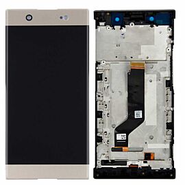 For Sony Xperia XA1 Ultra C7 LCD Screen Assembly with Single SIM Frame - Gold