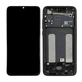 Refurbished For Xiaomi Mi CC9 AMOLED Screen Assembly with Frame - Black