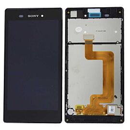 For Sony Xperia T3 LCD Screen Assembly with Frame - Black