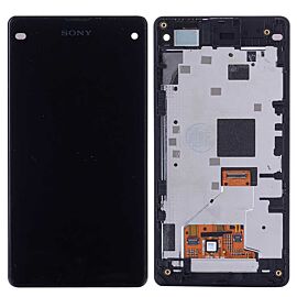 For Sony Xperia Z1 Mini Z1 Compact LCD Screen Assembly with Frame - Black