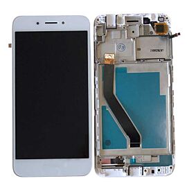 For Honor 6A LCD Screen Assembly with Frame - White
