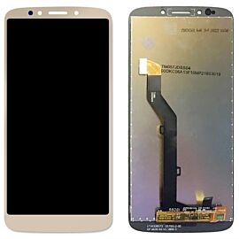 For Motorola Moto E5 LCD Screen Assembly - Gold