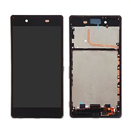 For Sony Xperia Z3+ Z3 Plus Z4 LCD Screen Assembly with Dual SIM Frame - Black