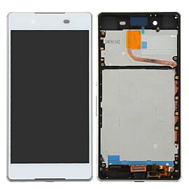 For Sony Xperia Z3+ Z3 Plus Z4 LCD Screen Assembly with Single SIM Frame - White
