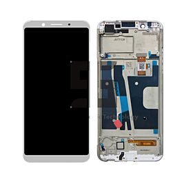 For OPPO F5 / F5 Plus LCD Screen Assembly with Frame - White