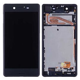 For Sony Xperia X LCD Screen Assembly with Dual SIM Frame - Gray