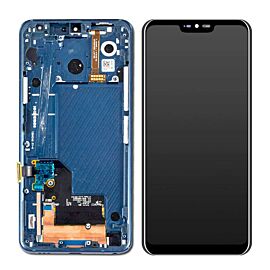 For LG G7 ThinQ G710 LCD Screen Assembly with Frame - Blue