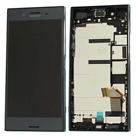 For Sony Xperia XZ Premium LCD Screen Assembly with Dual SIM Frame - Black