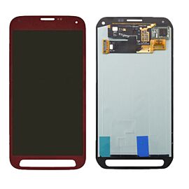 Refurbished For Samsung Galaxy S5 Active G870 Super AMOLED Screen Assembly - Red