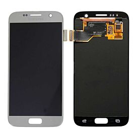 Refurbished For Samsung Galaxy S7 G930 Super AMOLED Screen Assembly - Silver
