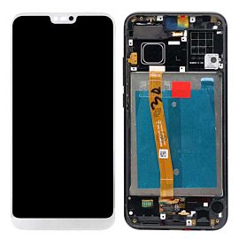 For Honor 10 LCD Screen Assembly with Frame and Fingerprint - White