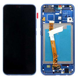 For Honor 10 LCD Screen Assembly with Frame and Fingerprint - Blue