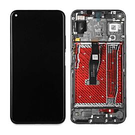 Refurbished For Honor 20 Lcd Screen Assembly with Frame - Black