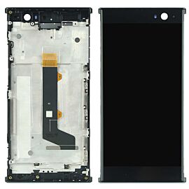 For Sony Xperia XA2 LCD Screen Assembly with Frame - Silver