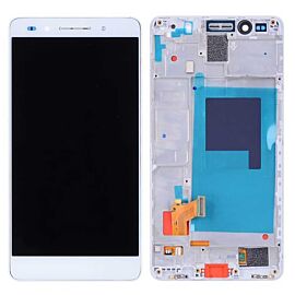 For Honor 7 LCD Screen Assembly with Frame - White