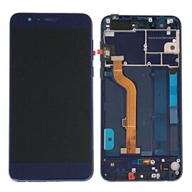 For Honor 8 LCD Screen Assembly with Frame - Blue