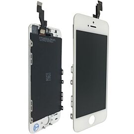 For iPhone 5S LCD Display Screen Assembly - White