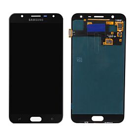 For Original Samsung Galaxy J7 Duo J720F J720M Super AMOLED Screen Assembly - Black