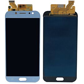 For OLED Samsung Galaxy J7 2017 J7 Pro J730F J730FM J730G J730GM Screen Assembly - Blue