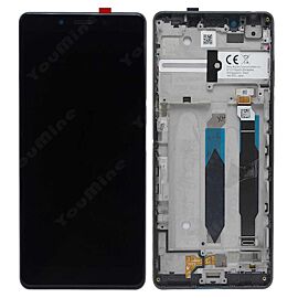 For Sony Xperia L3 LCD Screen Assembly with Frame - Black