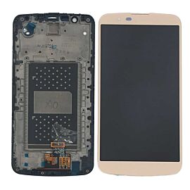 For LG K10 2016 LCD Screen Assembly with Frame - Gold