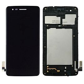 For LG K8 2017 Aristo M210 LCD Screen Assembly with Frame - Black