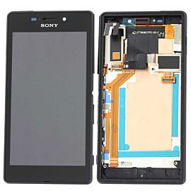 For Sony Xperia M2 Aqua LCD Screen Assembly Replacement - Black