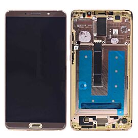 For Huawei Mate 10 MT10 LCD Screen Assembly with Frame - Mocha Gold