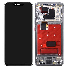 Refurbished For Huawei Mate 20 Pro OLED Screen Assembly with Frame and Fingerprint - Black