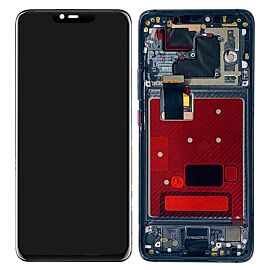Refurbished For Huawei Mate 20 Pro OLED Screen Assembly with Frame and Fingerprint - Blue