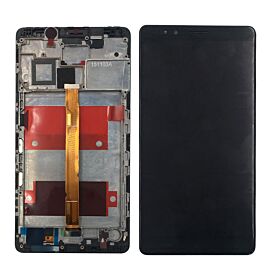 For Huawei Mate 8 MT8 LCD Screen Assembly with Frame - Black