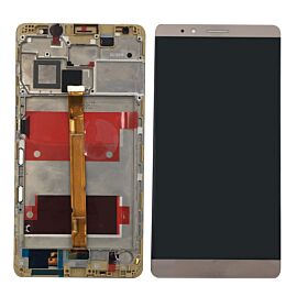 For Huawei Mate 8 MT8 LCD Screen Assembly with Frame - Gold