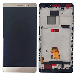 For Huawei Mate S LCD Screen Assembly with Frame - Gold